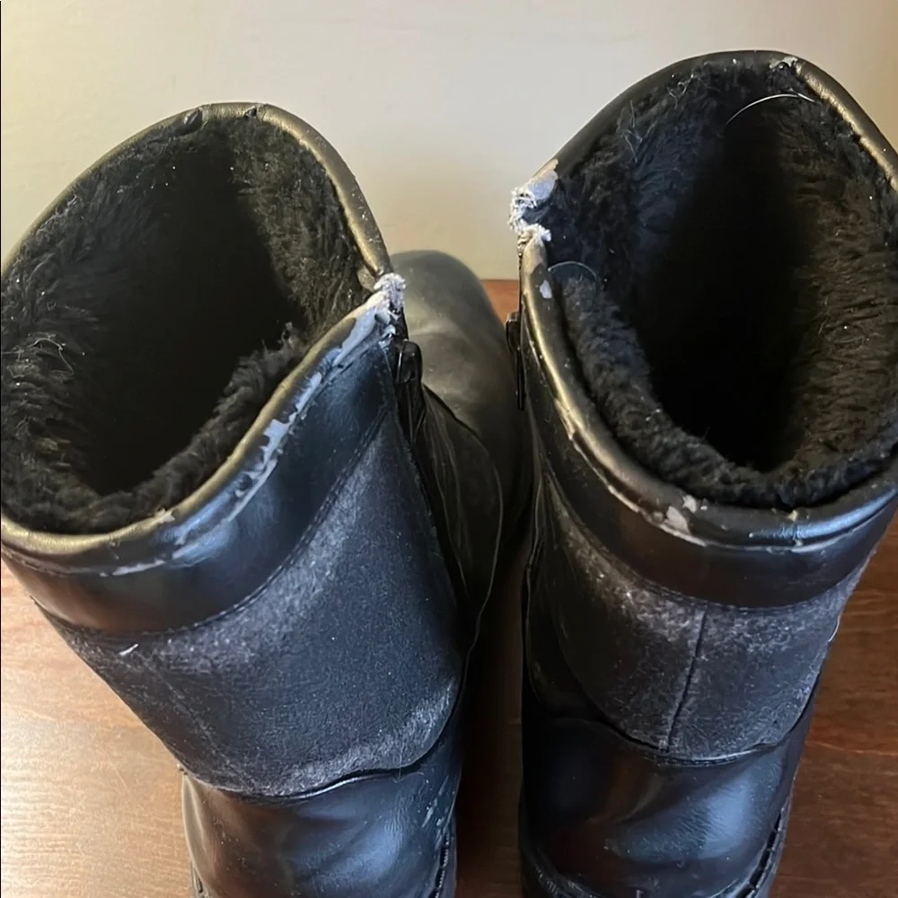 Source Unknown Black Rain & Snow Boots